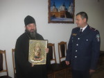 Духовенство Бердичевского благочиния поздравило милицию с её главным праздником.