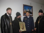 Духовенство Бердичевского благочиния поздравило милицию с её главным праздником.
