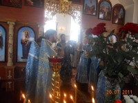Храм села Тетеревка отметил свой престольный праздник