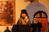 Архіпастир звершив читання Великопісного канону у Свято-Анастасіївському монастирі.