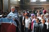 Молебень перед навчанням для вихованців воскресної школи Спасо-Преображенського кафедрального собору.