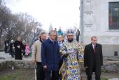 Міністр аграрної політики та продовольства України відвідав Свято-Хрестовоздвиженський храм міста Житомира.