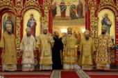 Архієпископ Никодим привітав керуючого Луганською єпархією із Тезоіменитством.